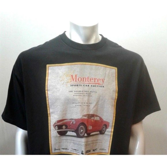 Port and Company Black Graphic T-Shirt - Picture 1 of 7